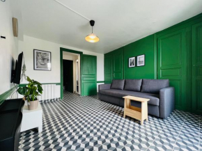 DnN - Retro 1BR, center Thiers - free wifi and parking - near Vichy, Clermont, Lyon